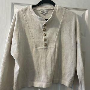 Madewell long sleeve corduroy shirt